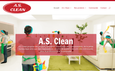 Site Internet A.S. Clean