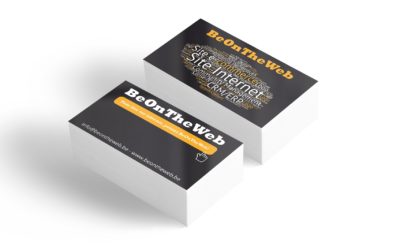 Cartes de visite BeOnTheWeb