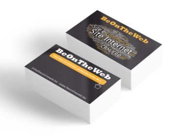 Cartes de visite BeOnTheWeb
