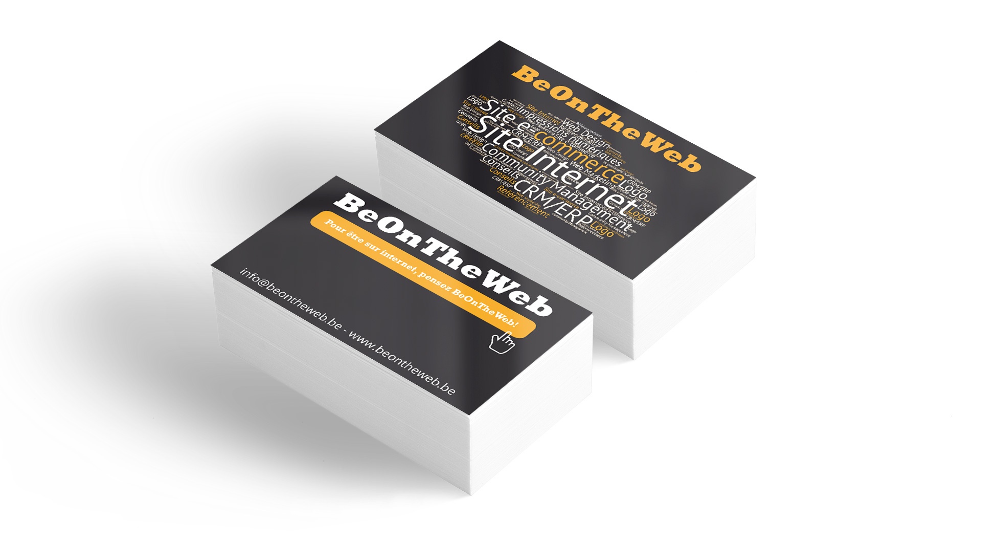 Cartes de visite BeOnTheWeb