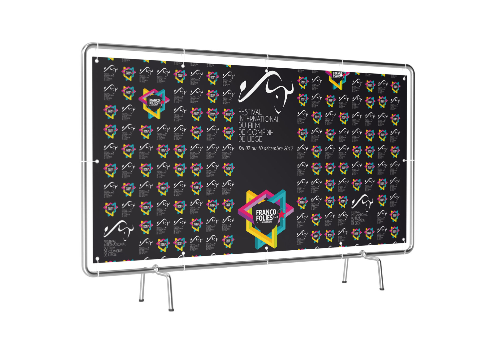 Bâche Francofolies FIFCL 2017