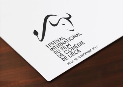 Création du logo du Festival International du Film de Comédie de Liège