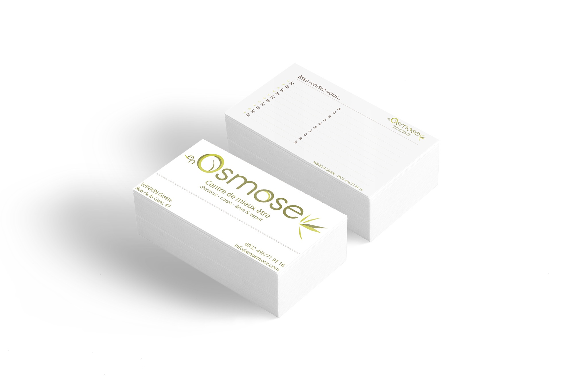 Cartes de visite En Osmose