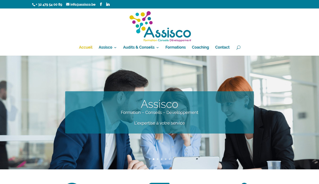 Création site Internet Assisco