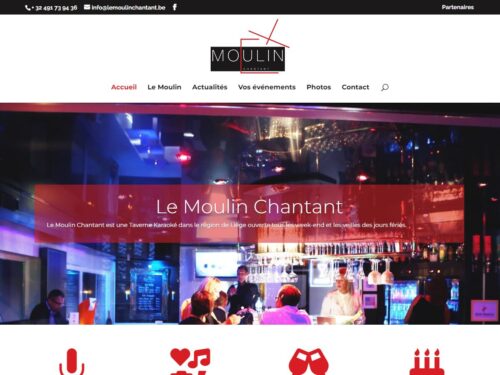 Création Site Internet Moulin Chantant