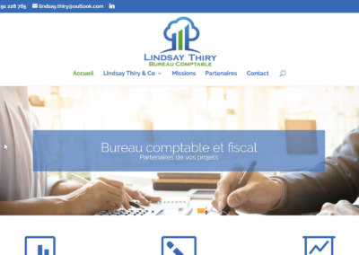 Site Internet Lindsay Thiry