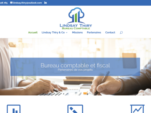 Site Internet Lindsay Thiry