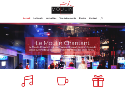 Site Internet Moulin Chantant