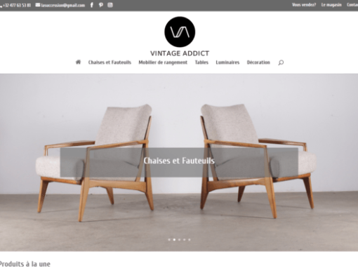 Site Internet Vintage Addict