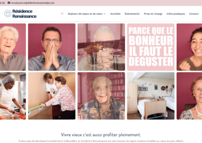 Site Internet Résidence Renaissance