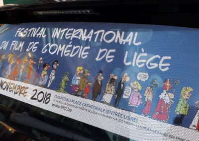 Création d’autocollants micro-perforés pour le FIFCL