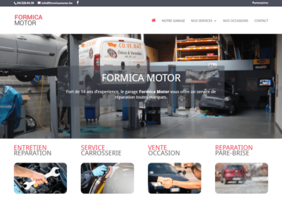 Site Internet Formica Motor