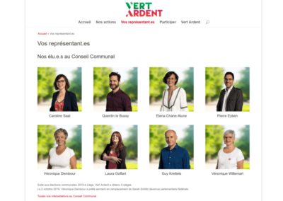 Site Internet Vert Ardent