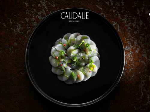 Création site Internet Restaurant Caudalie Liège