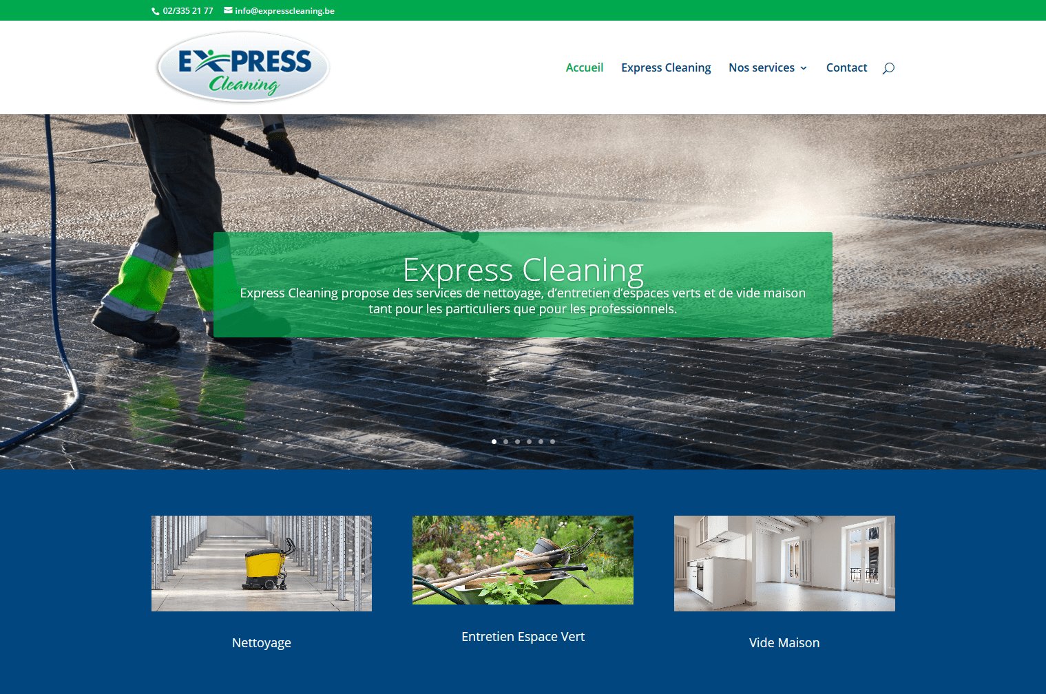 Site Internet Express Cleaning