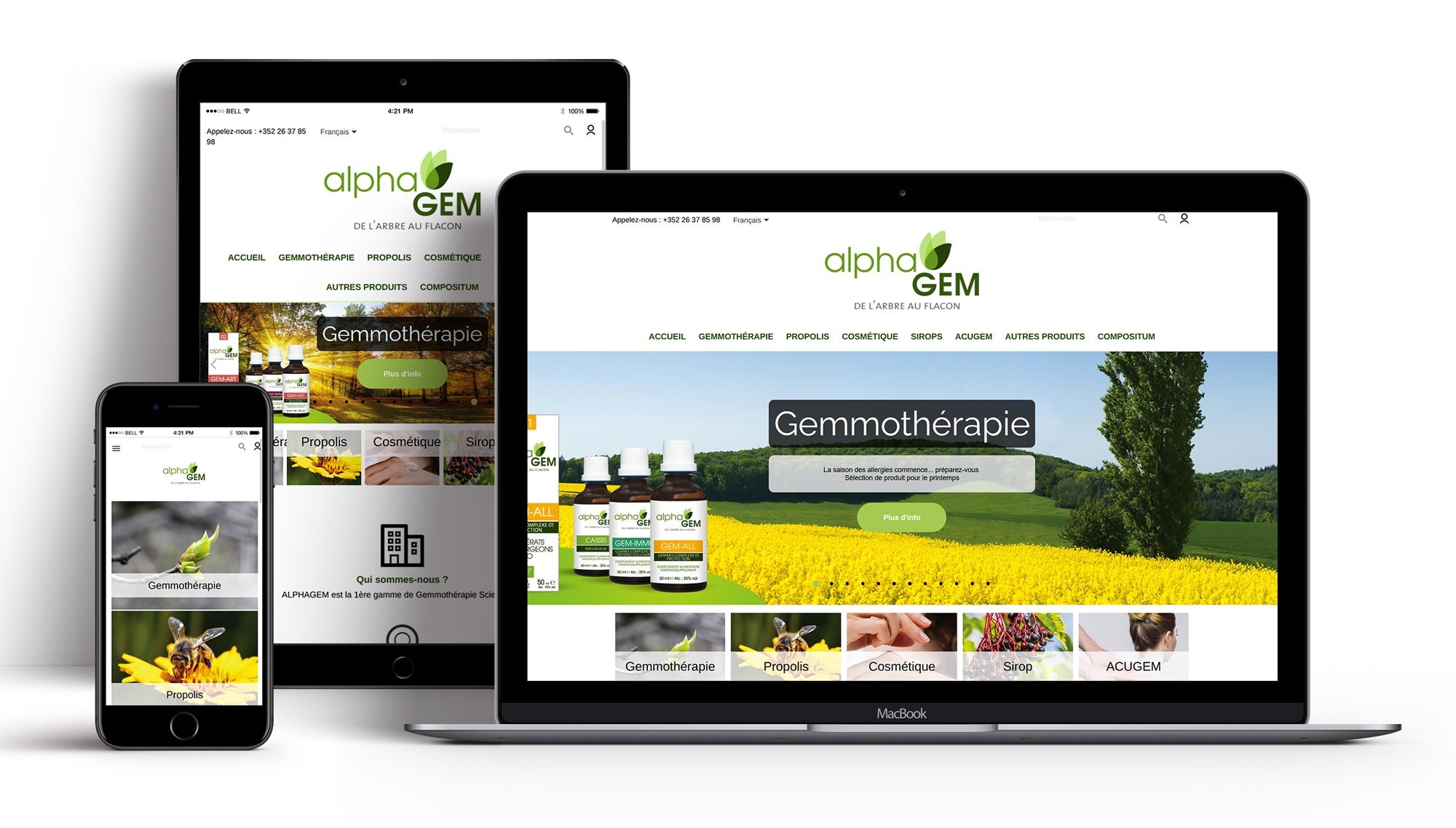 Site Internet Alphagem