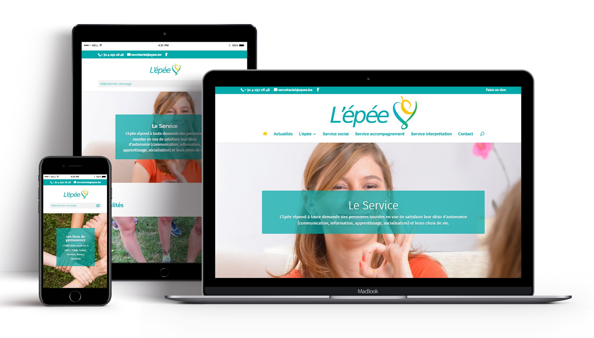 Site Internet ASBL Epée
