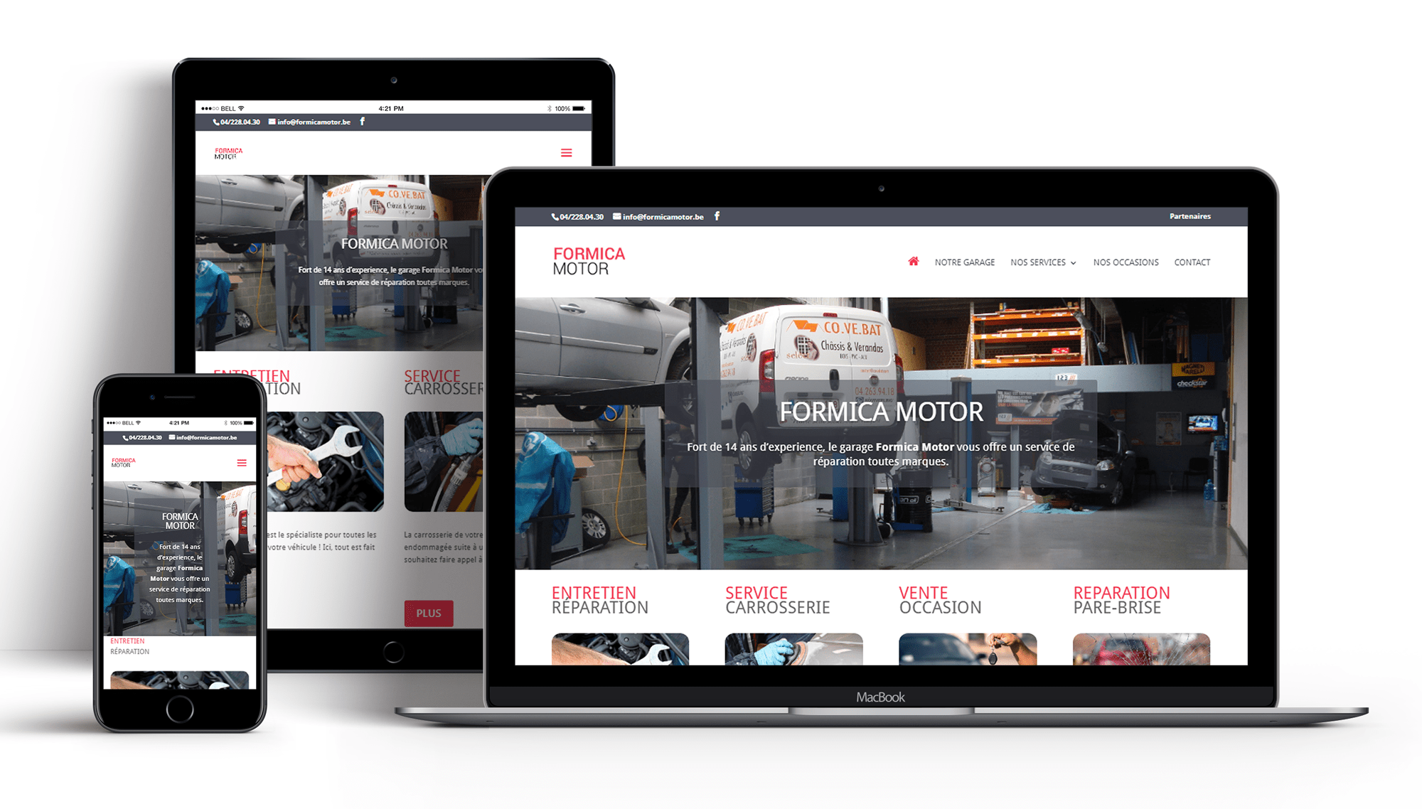 Site Internet Formica Motor