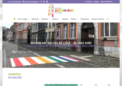 Site Internet ASBL MAC Liège