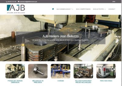 Site Internet Ateliers Belluzzo