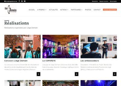 Site Internet Liège Demain