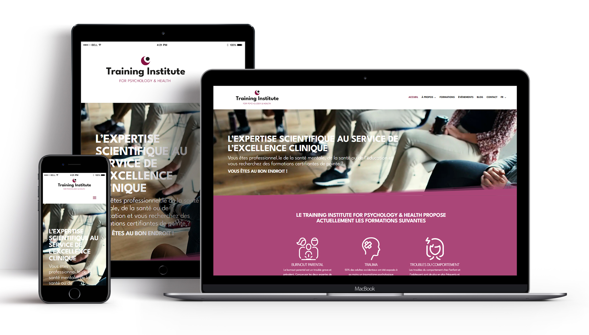 Création du site Internet Tipsychologyhealth
