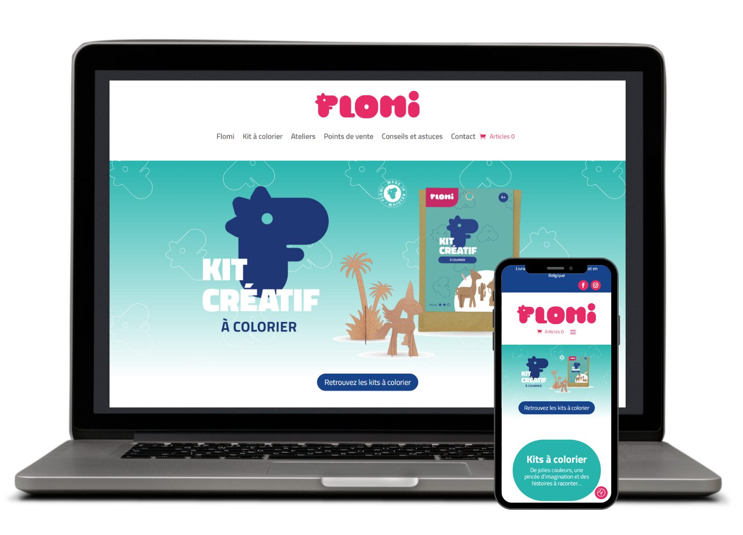 Site e-commerce Flomi