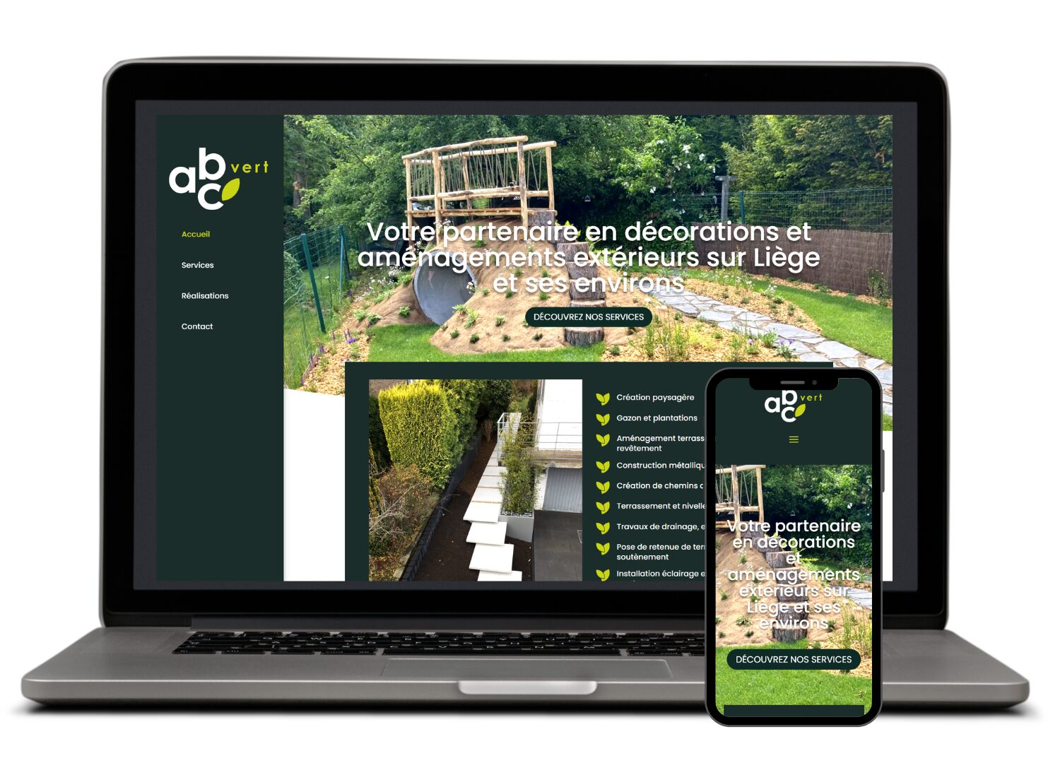 Site Internet ABC Vert