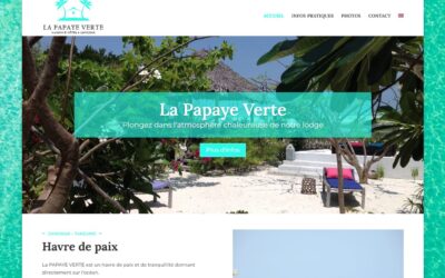 Site Internet La Papaye Verte