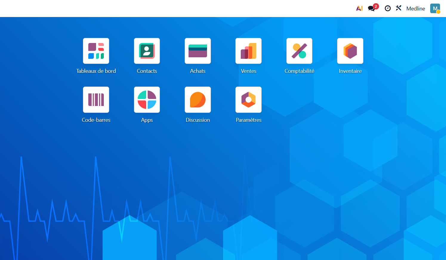 Outil de gestion pour Medline