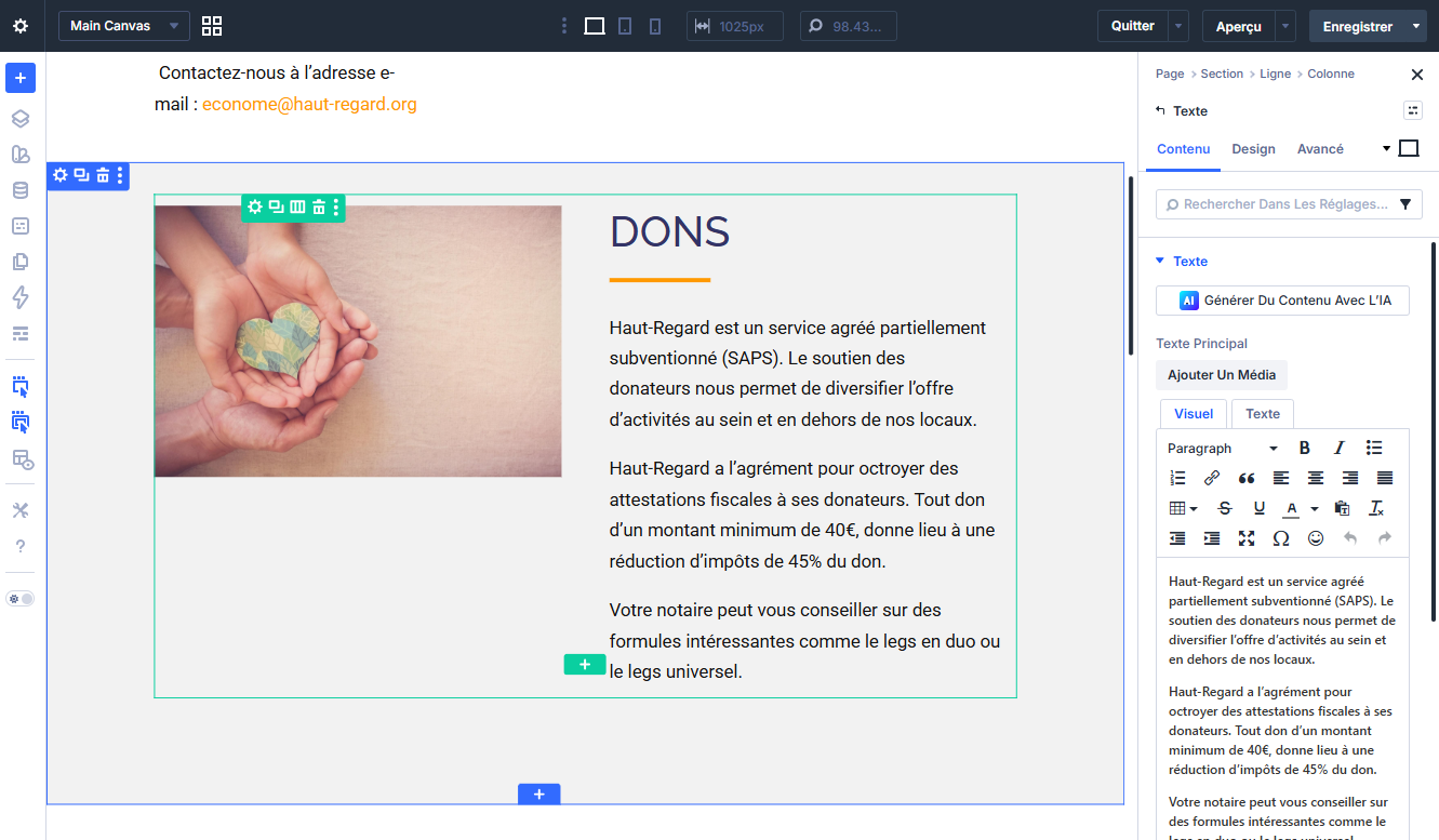Mise en place site Internet avec Divi 5 Mise en place site Internet avec Divi 5