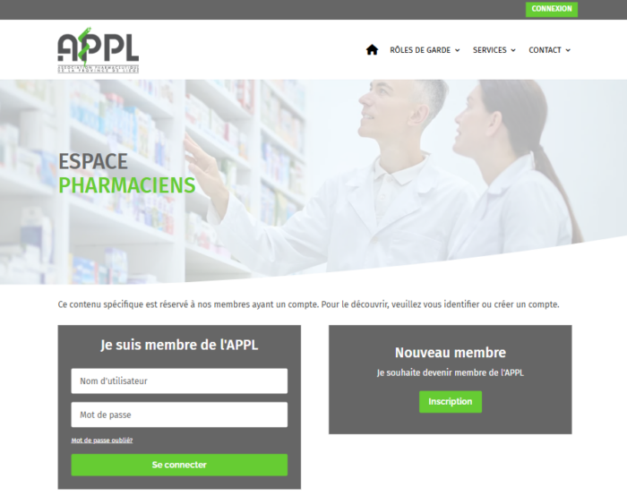 Espace sécurisé (extranet) Espace sécurisé (extranet)